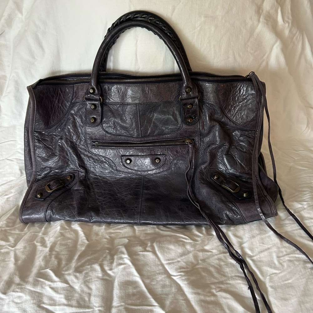 Authentic Balenciaga 2006 Chèvre INK Work Bag